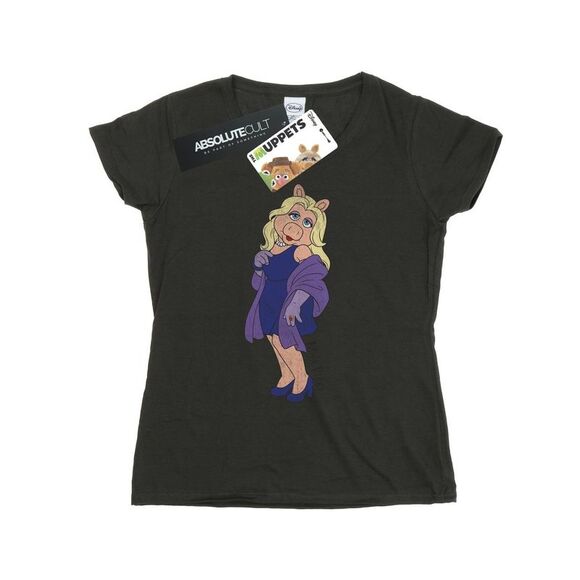 Disney Womens/Ladies The Muppets Classic Miss Piggy Cotton T-Shirt / Light Graph - Picture 1 of 4